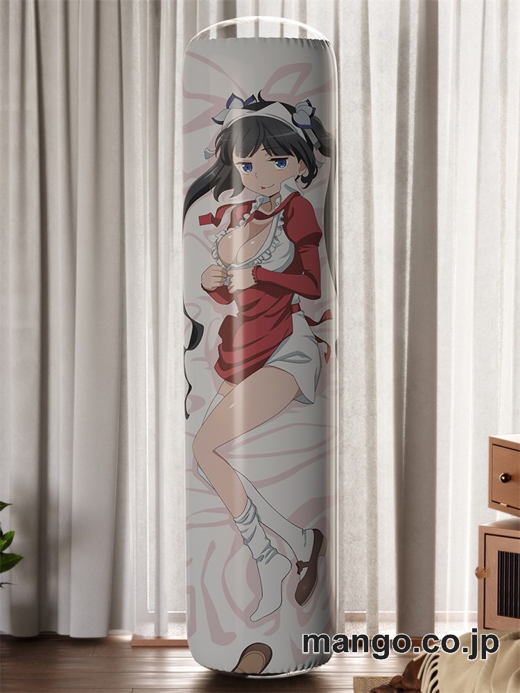 PVC 不倒翁 アニメ キャラクター バランスクッション【ダンジョンに出会いを求めるのは間違っているだろうか】ヘスティア PVC製 キャラクターグッズ コレクション用 2