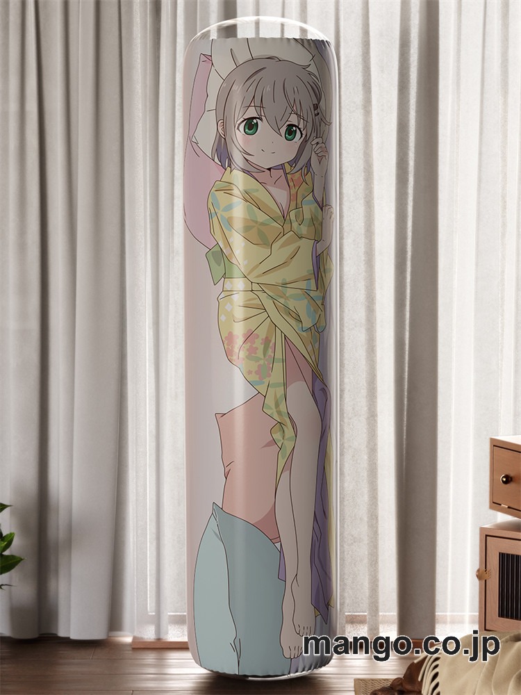 PVC 不倒翁 アニメ キャラクター バランスクッション【ヤマノススメ】雪村あおい PVC製 キャラクターグッズ コレクション用 2