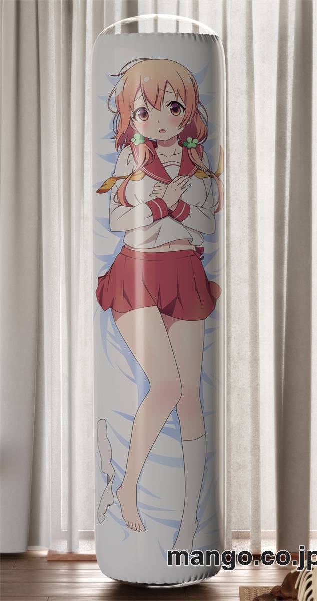 PVC 不倒翁 アニメ キャラクター バランスクッション【ひなこのーと】桜木ひな子 PVC製 キャラクターグッズ コレクション用