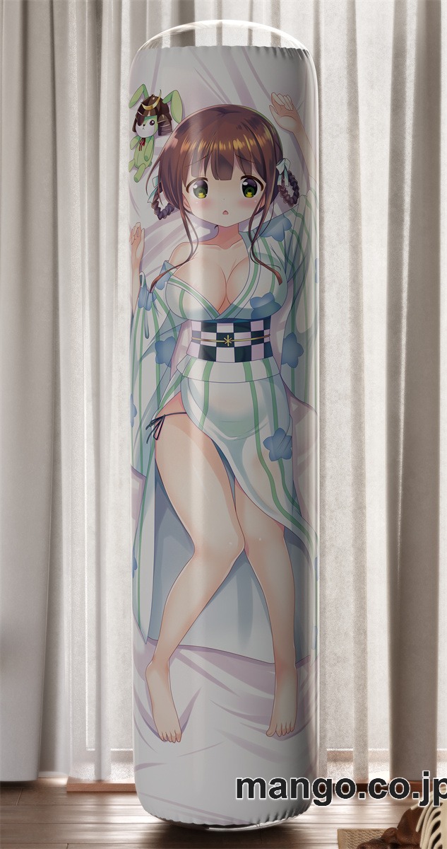 PVC 不倒翁 アニメ キャラクター バランスクッション千夜ちゃん抱き＆そい寝 PVC製 キャラクターグッズ コレクション用