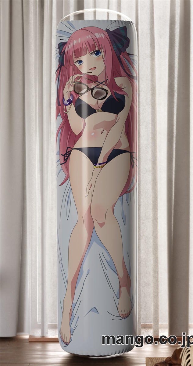 PVC 不倒翁 アニメ キャラクター バランスクッション【五等分の花嫁】中野二乃 PVC製 キャラクターグッズ コレクション用