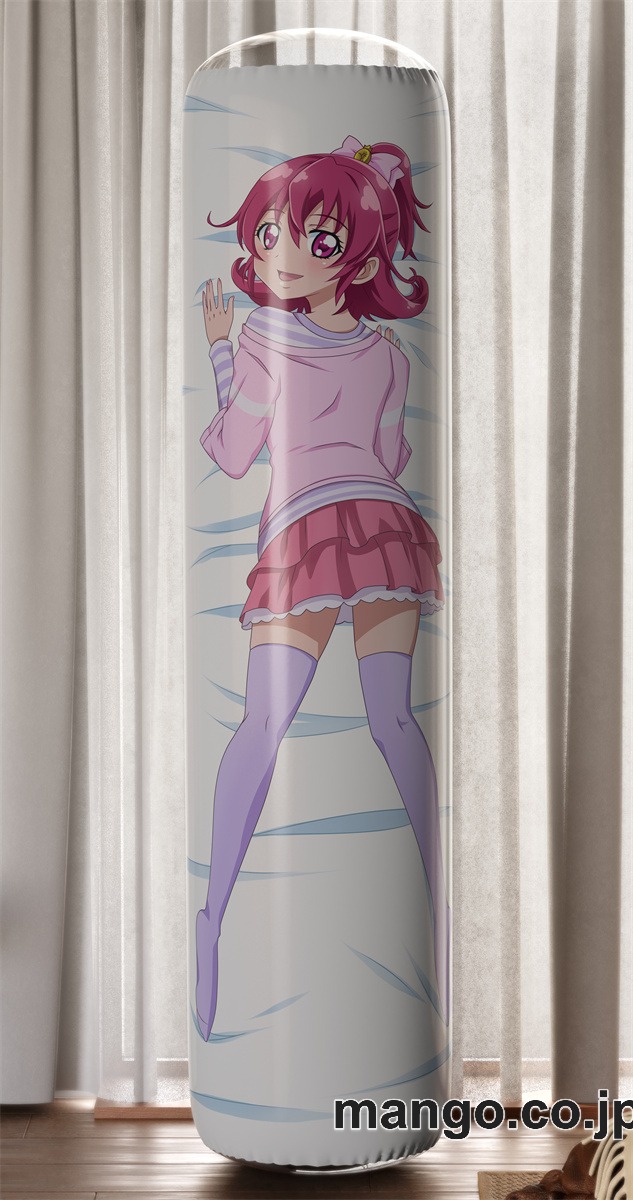 PVC 不倒翁 アニメ キャラクター バランスクッション【ドキドキ！プリキュア】相田マナキュアハート PVC製 キャラクターグッズ コレクション用