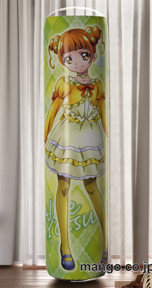 PVC 不倒翁 アニメ キャラクター バランスクッションドキドキ！プリキュア四葉ありす&菱川六花 PVC製 キャラクターグッズ コレクション用