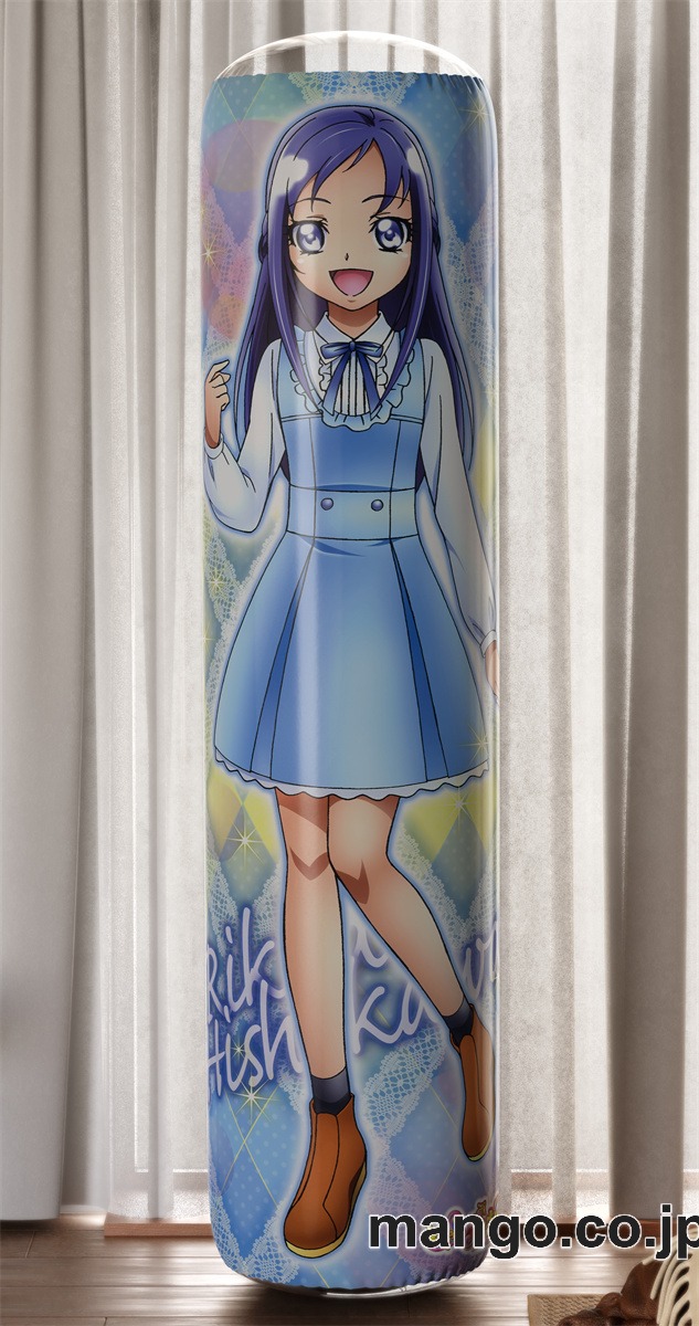 PVC 不倒翁 アニメ キャラクター バランスクッションドキドキ！プリキュア四葉ありす&菱川六花 PVC製 キャラクターグッズ コレクション用 2