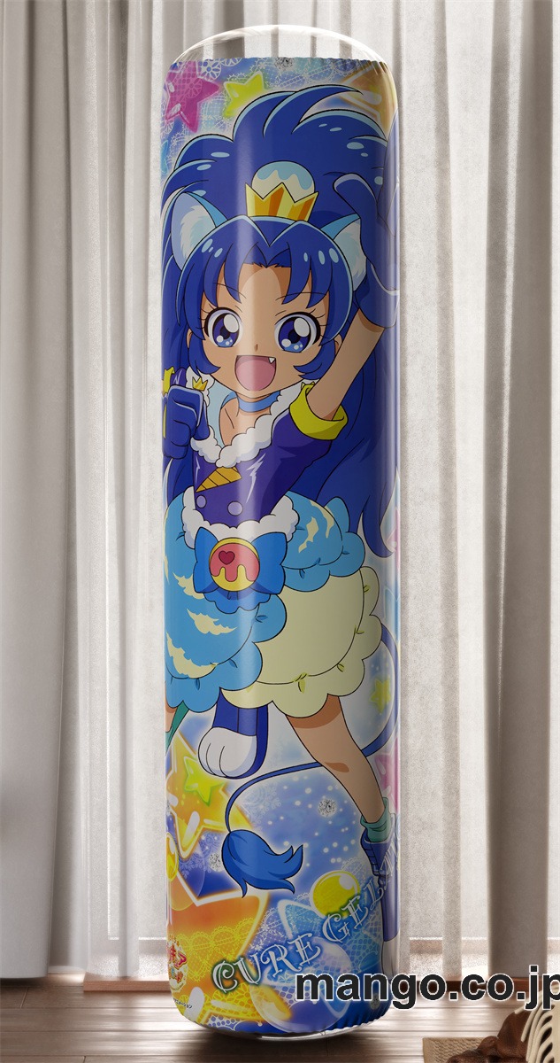 PVC 不倒翁 アニメ キャラクター バランスクッション【キラキラ☆プリキュアアラモード】琴爪ゆかり&立神あおい PVC製 キャラクターグッズ コレクション用