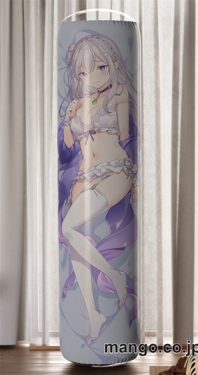 PVC 不倒翁 アニメ キャラクター バランスクッション【Re：ゼロから始める異世界生活】エミリア PVC製 キャラクターグッズ コレクション用
