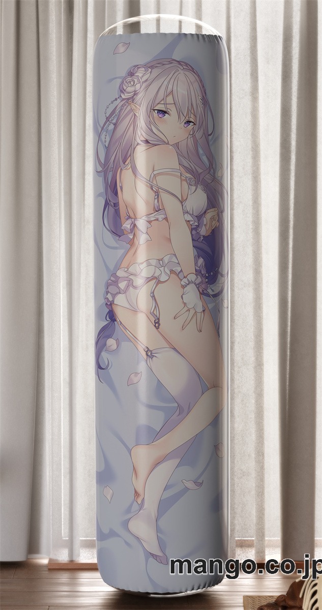 PVC 不倒翁 アニメ キャラクター バランスクッション【Re：ゼロから始める異世界生活】エミリア PVC製 キャラクターグッズ コレクション用 2