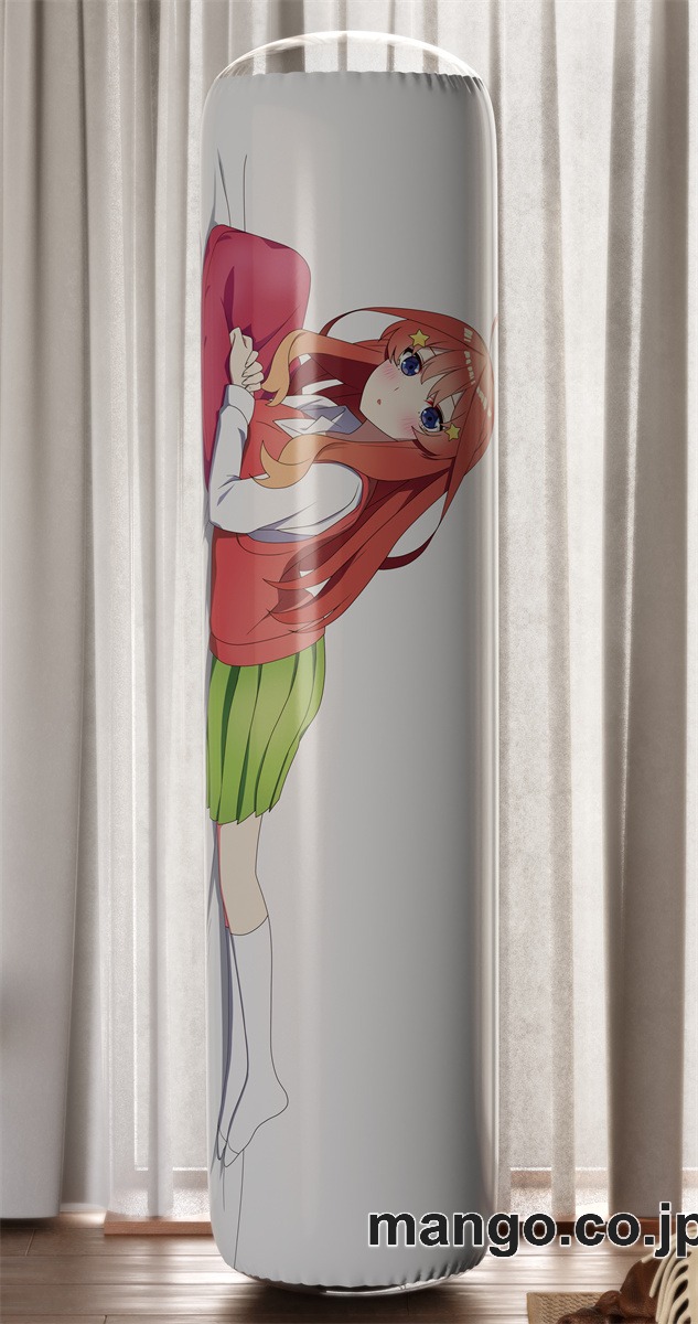 PVC 不倒翁 アニメ キャラクター バランスクッション【五等分の花嫁∬】中野五月 PVC製 キャラクターグッズ コレクション用