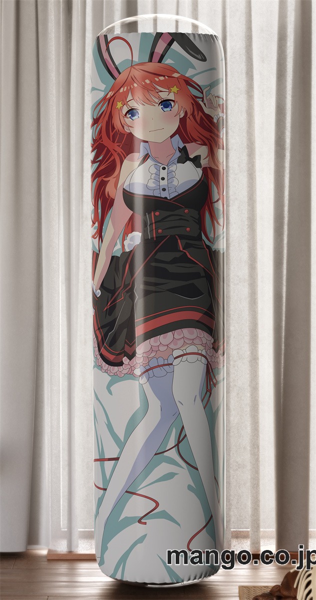 PVC 不倒翁 アニメ キャラクター バランスクッション【五等分の花嫁】バニーガール 中野五月 PVC製 キャラクターグッズ コレクション用