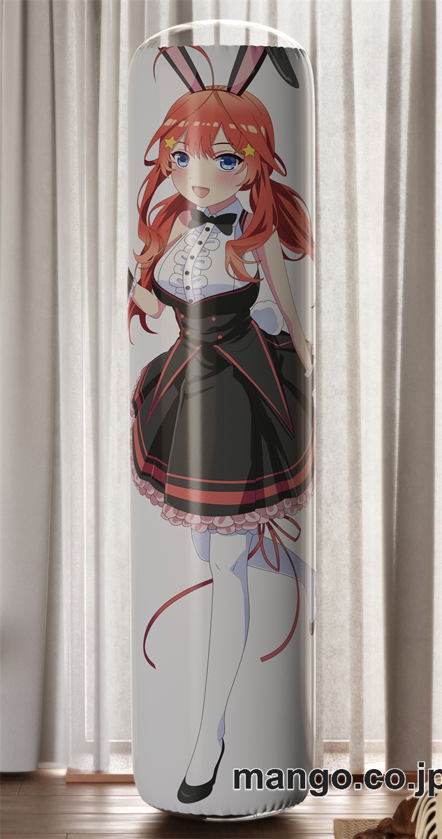 PVC 不倒翁 アニメ キャラクター バランスクッション【五等分の花嫁】バニーガール 中野五月 PVC製 キャラクターグッズ コレクション用 2