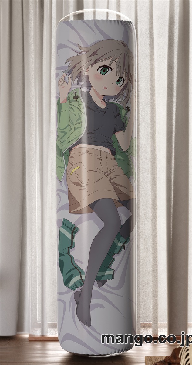 PVC 不倒翁 アニメ キャラクター バランスクッション【ヤマノススメ】雪村あおい PVC製 キャラクターグッズ コレクション用 2