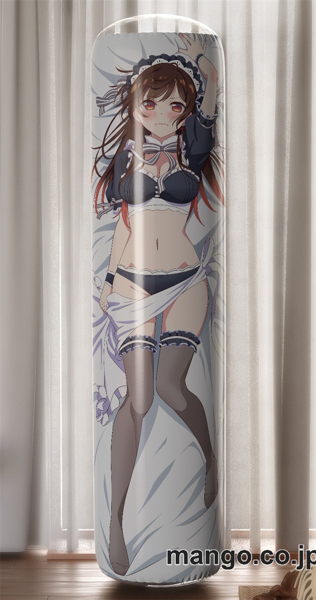 PVC 不倒翁 アニメ キャラクター バランスクッション【彼女、お借りします】水原千鶴 PVC製 キャラクターグッズ コレクション用