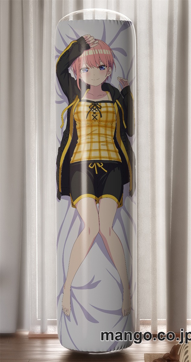 PVC 不倒翁 アニメ キャラクター バランスクッション【五等分の花嫁】中野一花 PVC製 キャラクターグッズ コレクション用
