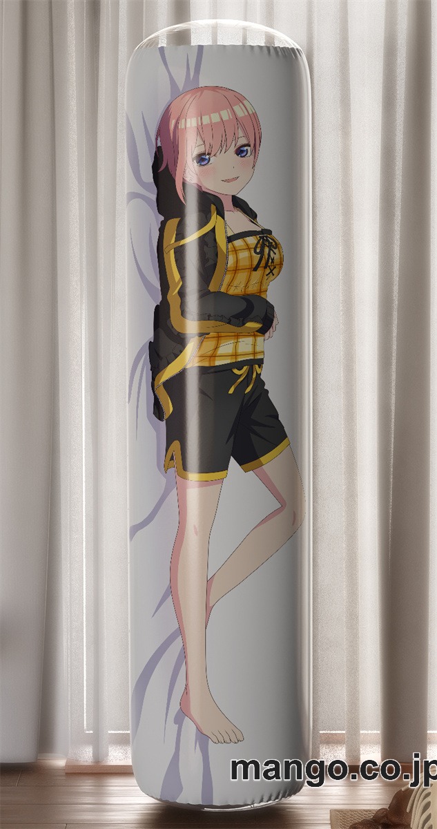 PVC 不倒翁 アニメ キャラクター バランスクッション【五等分の花嫁】中野一花 PVC製 キャラクターグッズ コレクション用 2