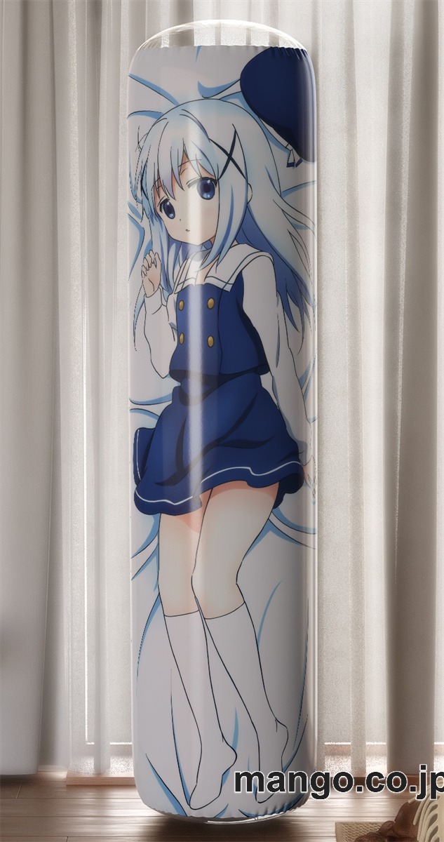 PVC 不倒翁 アニメ キャラクター バランスクッション【ご注文はうさぎですか】チノ PVC製 キャラクターグッズ コレクション用 2