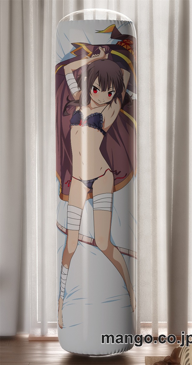 PVC 不倒翁 アニメ キャラクター バランスクッション【この素晴らしい世界に祝福を！2】めぐみん PVC製 キャラクターグッズ コレクション用