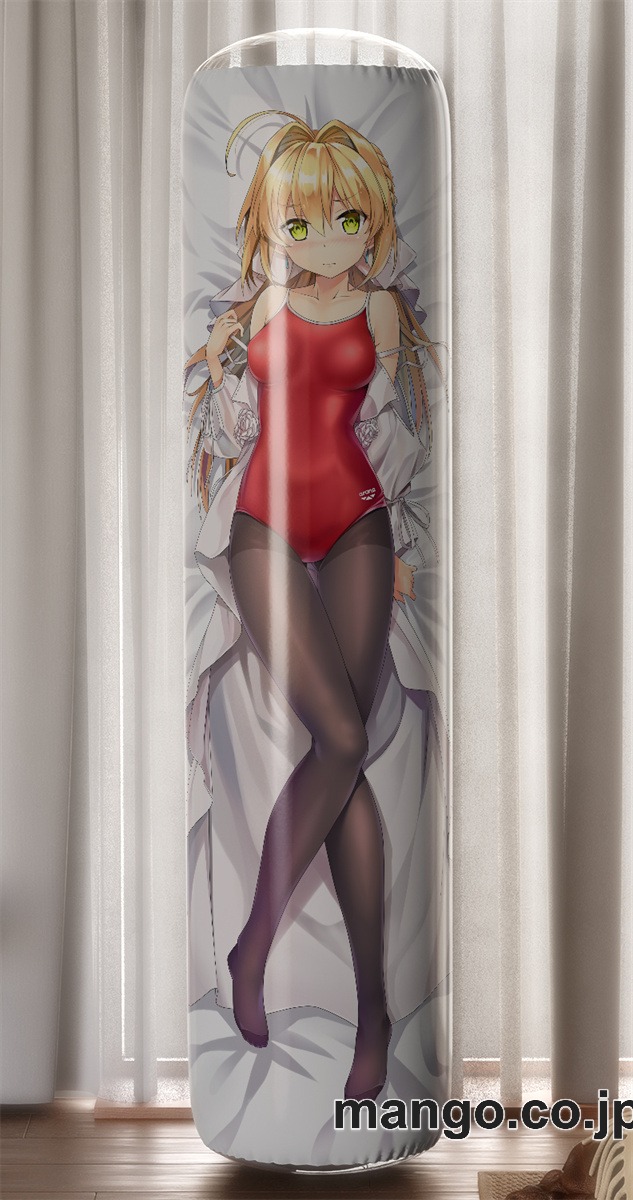PVC 不倒翁 アニメ キャラクター バランスクッション【ネロ】スク水タイツ PVC製 キャラクターグッズ コレクション用