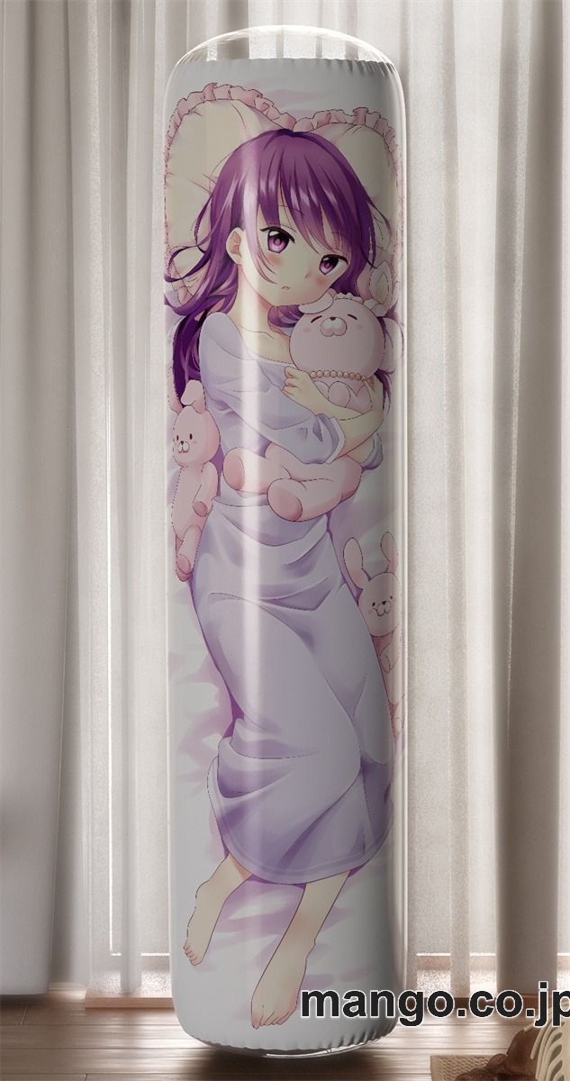 PVC 不倒翁 アニメ キャラクター バランスクッション【こみっくがーるず】小夢＆琉姫 PVC製 キャラクターグッズ コレクション用 2