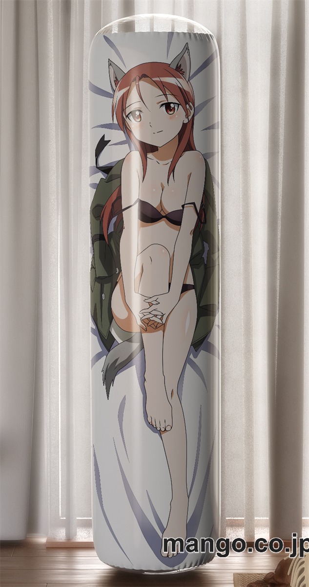 PVC 不倒翁 アニメ キャラクター バランスクッション【ストライクウィッチーズ】（ミーナ） PVC製 キャラクターグッズ コレクション用