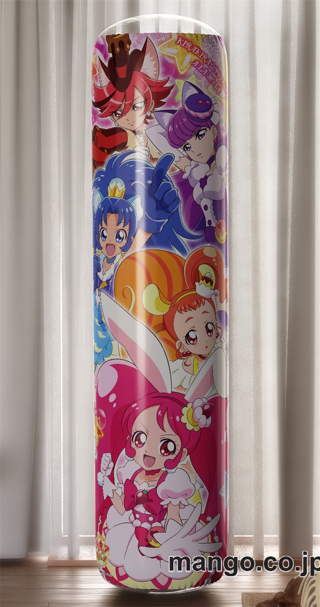 PVC 不倒翁 アニメ キャラクター バランスクッションキラキラ☆プリキュアアラモード PVC製 キャラクターグッズ コレクション用 2