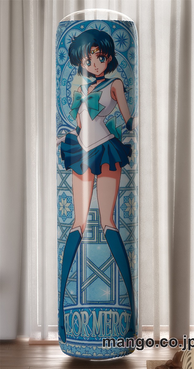 PVC 不倒翁 アニメ キャラクター バランスクッション【美少女戦士セーラームーン】月野うさぎ&水野亜美 PVC製 キャラクターグッズ コレクション用 2