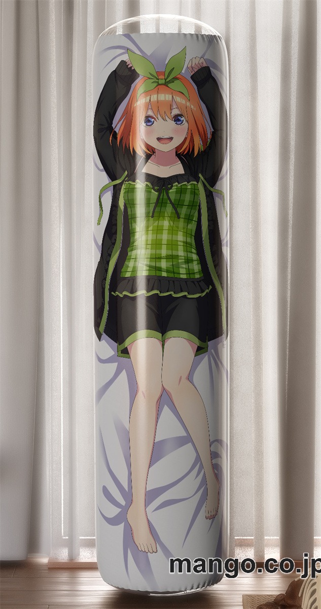 PVC 不倒翁 アニメ キャラクター バランスクッション【五等分の花嫁】中野四葉 PVC製 キャラクターグッズ コレクション用