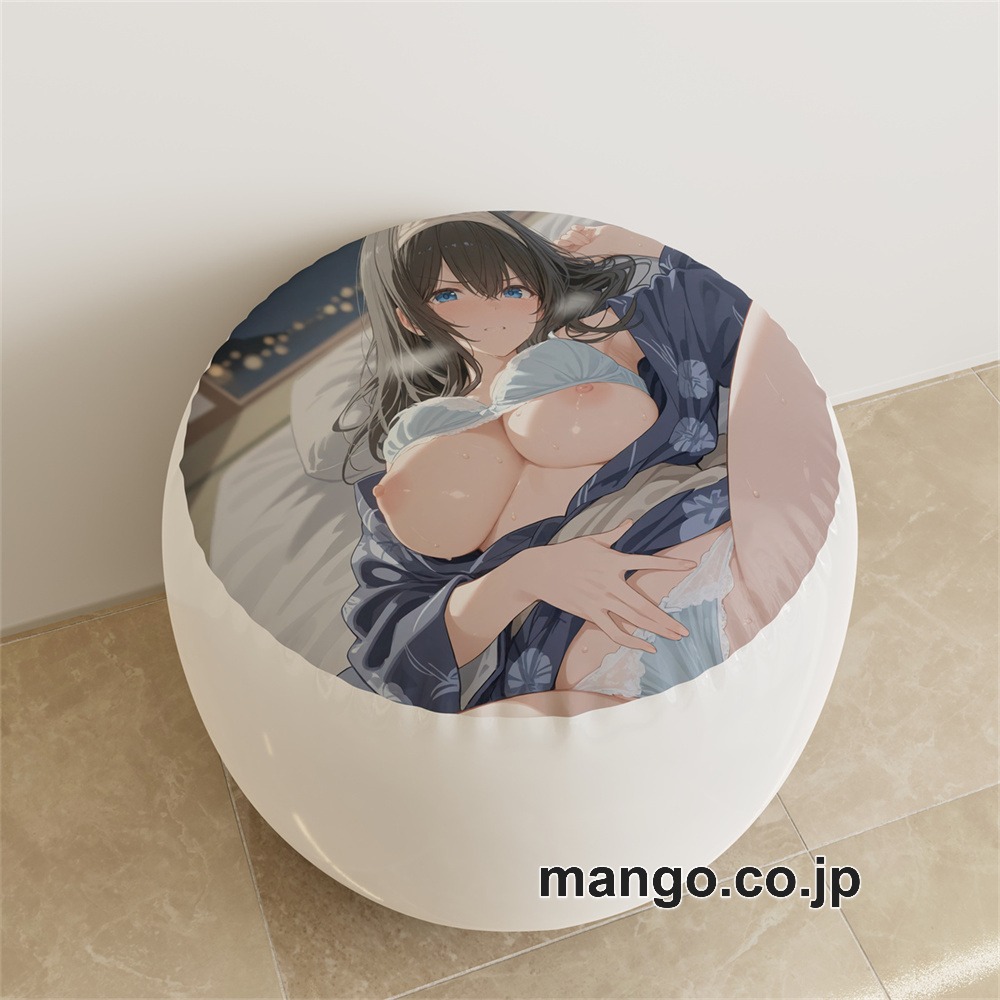 【紳士向け】PVC ラウンドスツール アニメ キャラクター【アイドルマスターシンデレラガールズ】鷺沢文香pvcスツールPVC製 キャラクターグッズ コレクション用 2