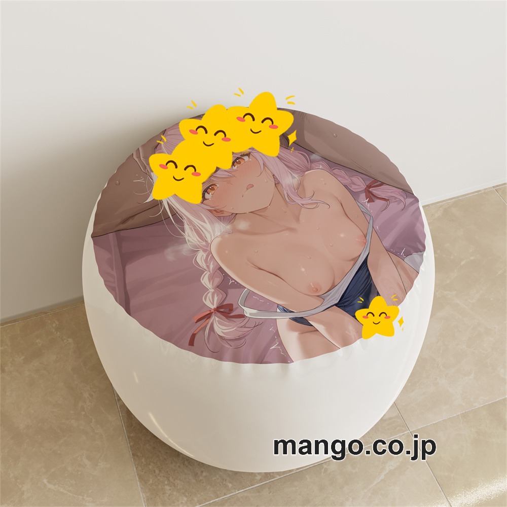 【紳士向け】PVC ラウンドスツール アニメ キャラクター【プリズマ☆イリヤ】クロエpvcスツールPVC製 キャラクターグッズ コレクション用