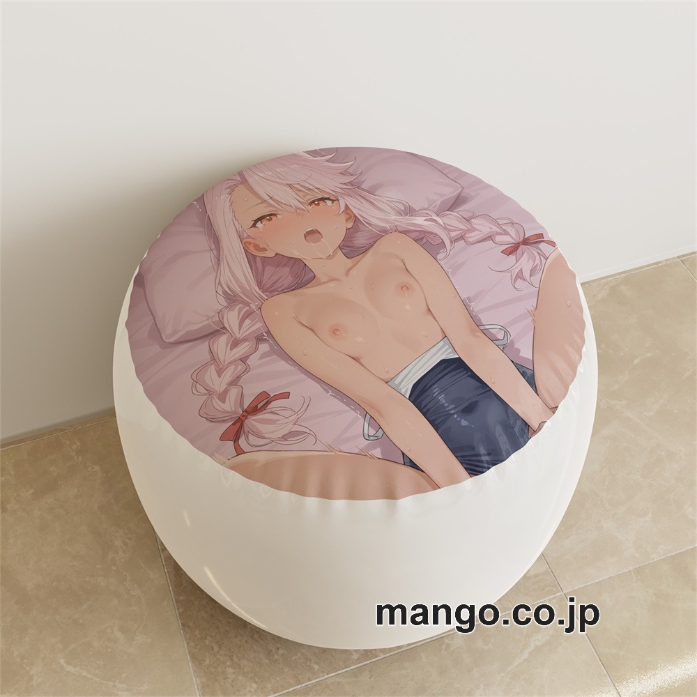 【紳士向け】PVC ラウンドスツール アニメ キャラクター【プリズマ☆イリヤ】クロエpvcスツールPVC製 キャラクターグッズ コレクション用 2