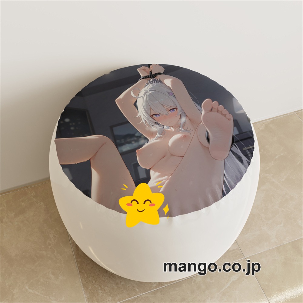 【紳士向け】PVC ラウンドスツール アニメ キャラクター【崩坏3rd】キアナpvcスツールPVC製 キャラクターグッズ コレクション用 1