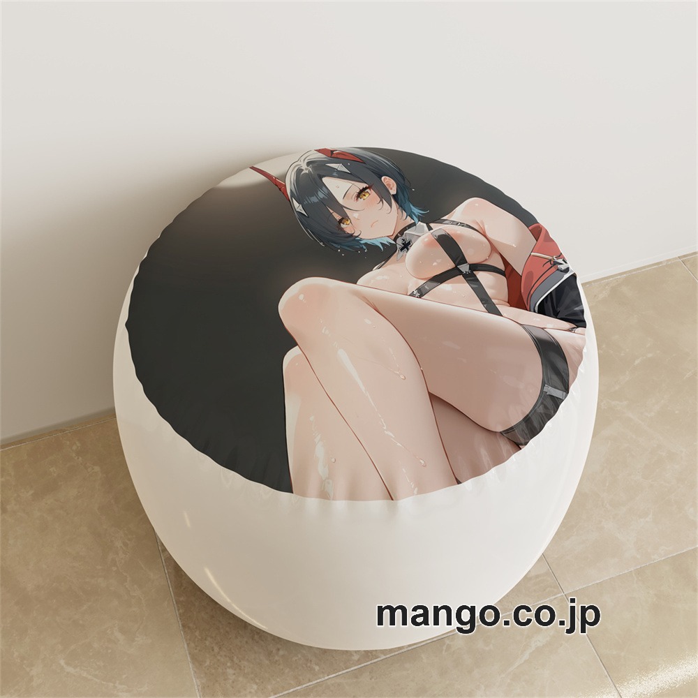 【紳士向け】PVC ラウンドスツール アニメ キャラクター【アズールレーン】ウルリッヒpvcスツールPVC製 キャラクターグッズ コレクション用 1