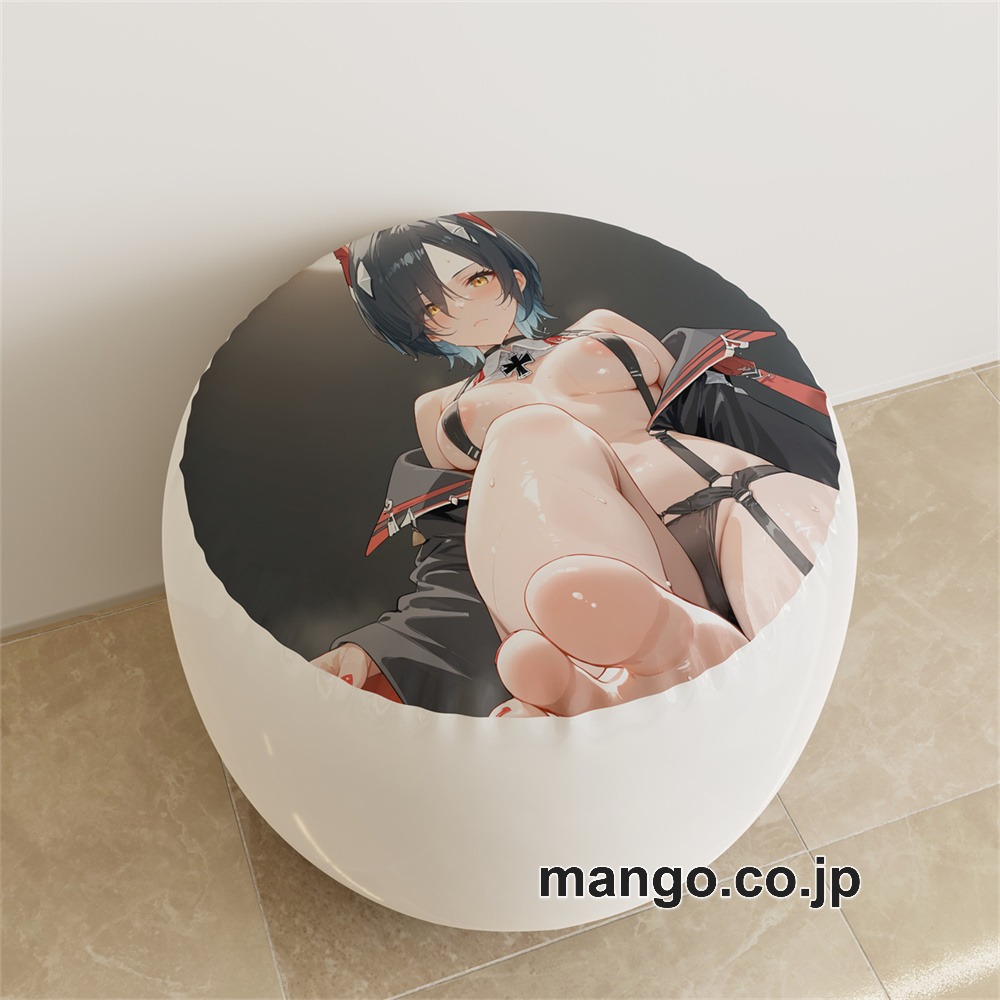 【紳士向け】PVC ラウンドスツール アニメ キャラクター【アズールレーン】ウルリッヒpvcスツールPVC製 キャラクターグッズ コレクション用 2