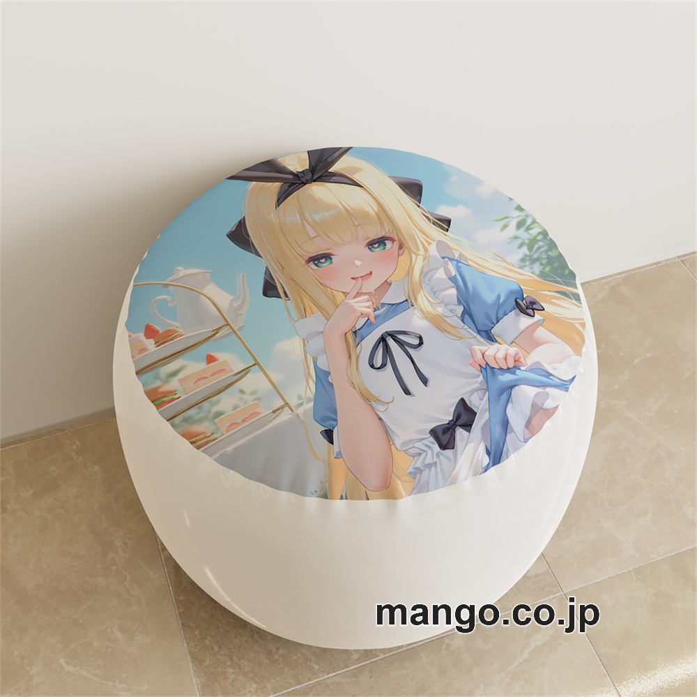 【紳士向け】PVC ラウンドスツール アニメ キャラクター【バーチャルYouTuber】物述有栖pvcスツールPVC製 キャラクターグッズ コレクション用 1