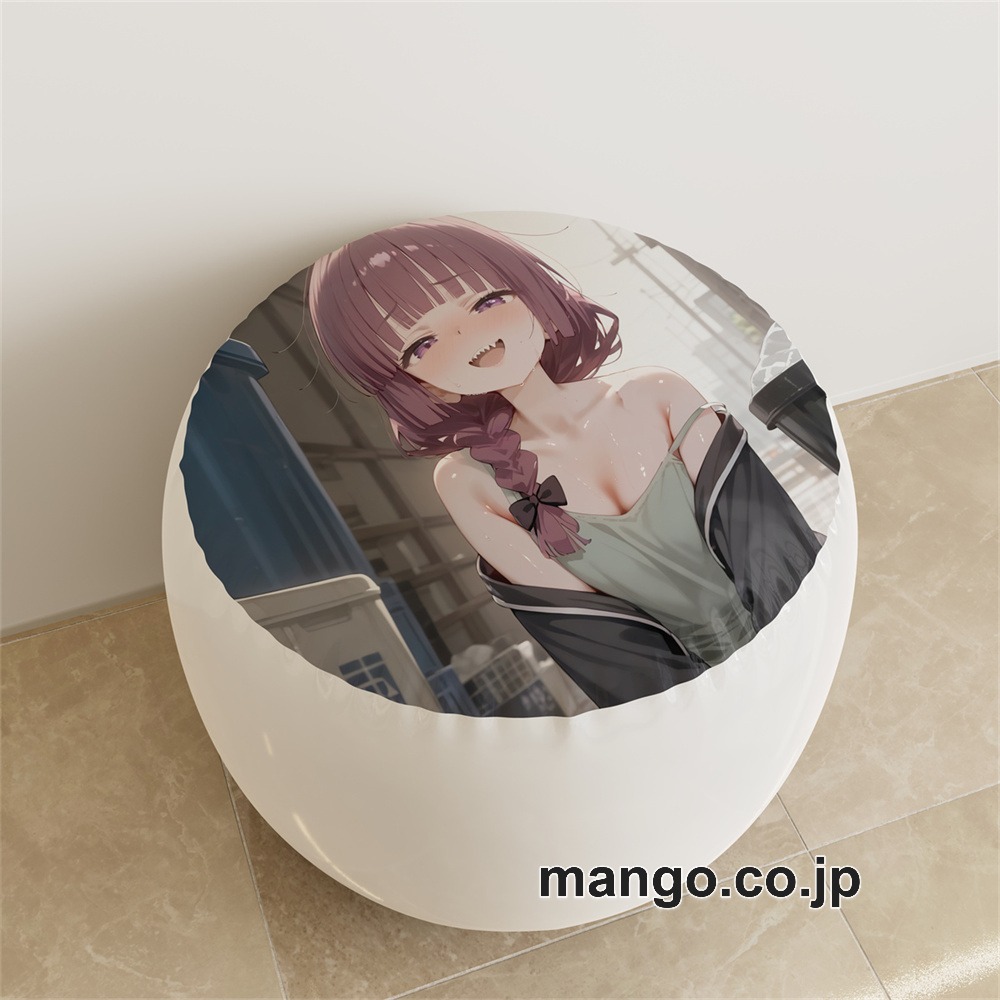 【紳士向け】PVC ラウンドスツール アニメ キャラクター【ぼっち・ざ・ろっく!】廣井きくりpvcスツールPVC製 キャラクターグッズ コレクション用 2