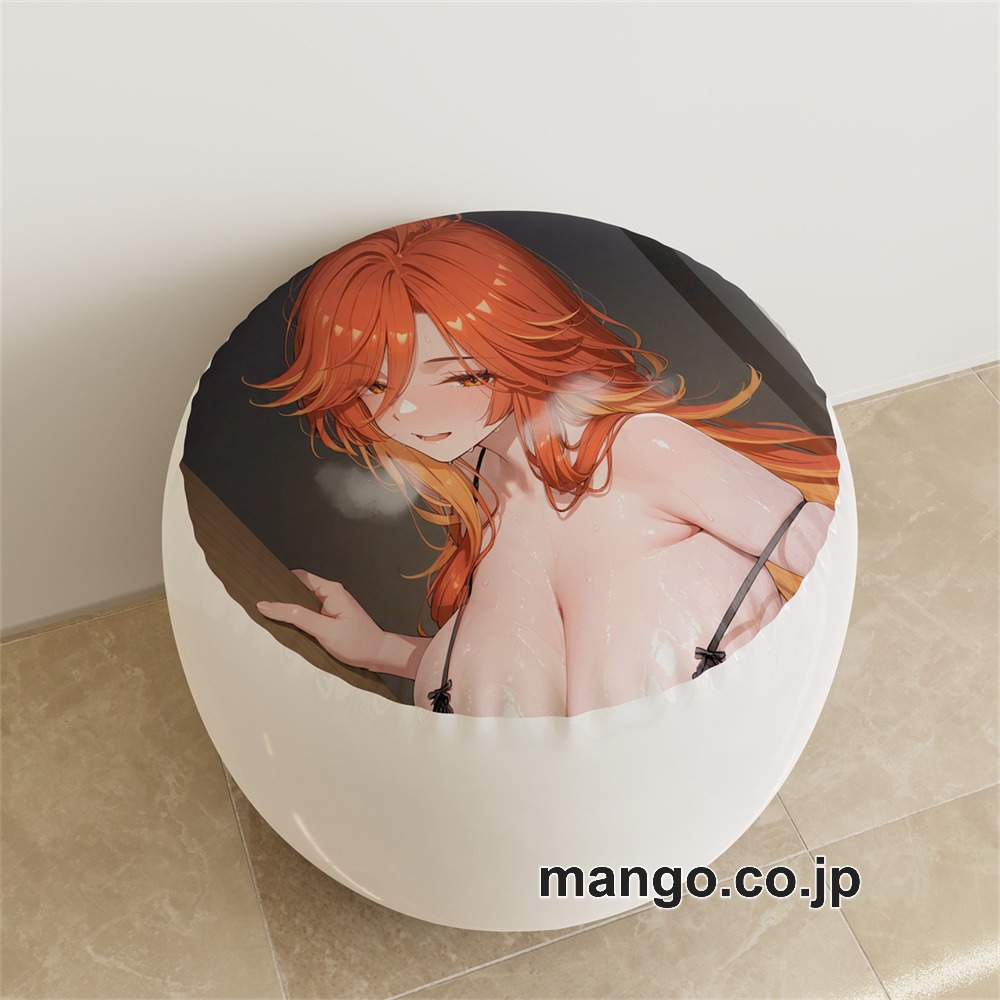 【紳士向け】PVC ラウンドスツール アニメ キャラクター【原神】マーヴィカpvcスツールPVC製 キャラクターグッズ コレクション用 1