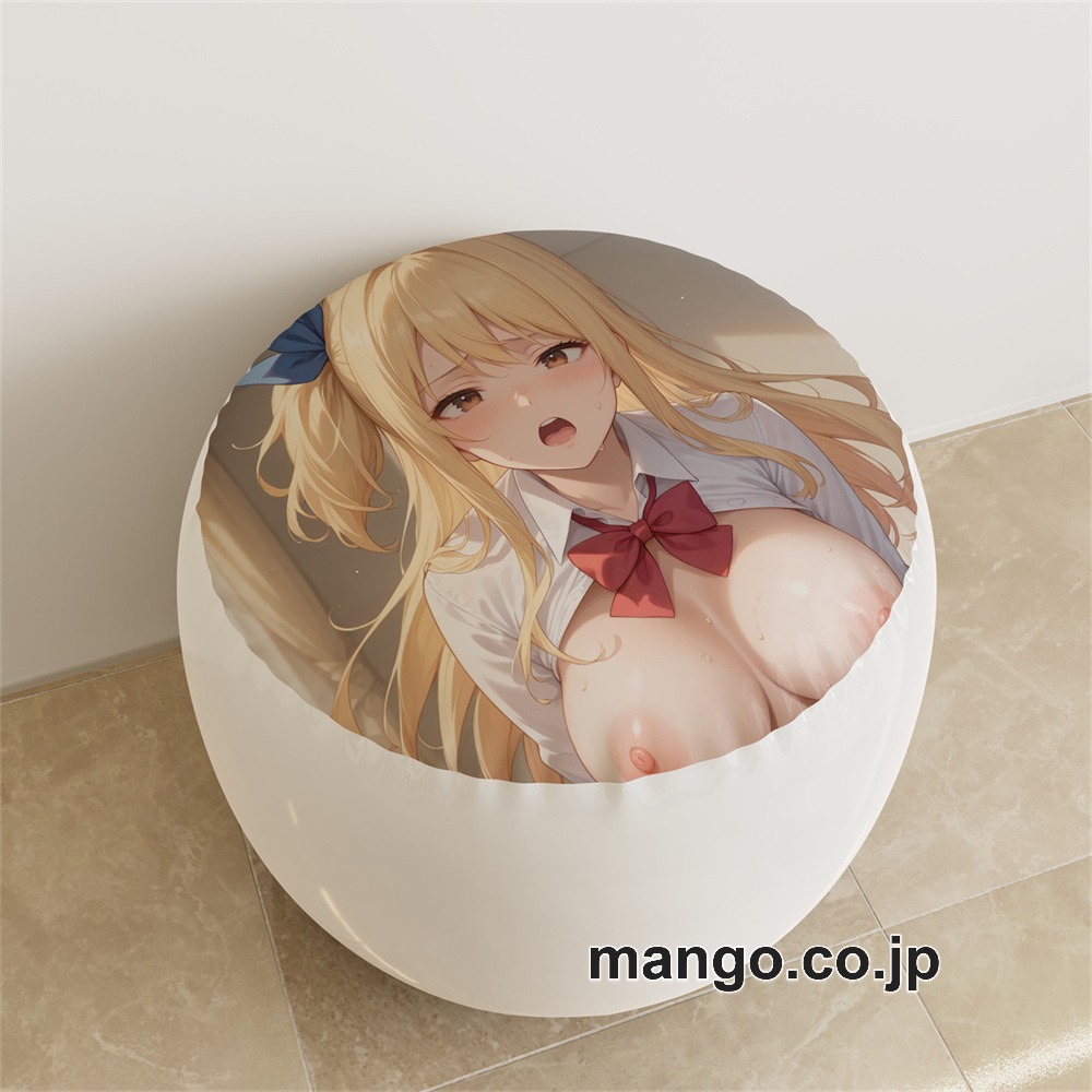 【紳士向け】PVC ラウンドスツール アニメ キャラクター【フェアリーテイル】ルーシィpvcスツールPVC製 キャラクターグッズ コレクション用 1