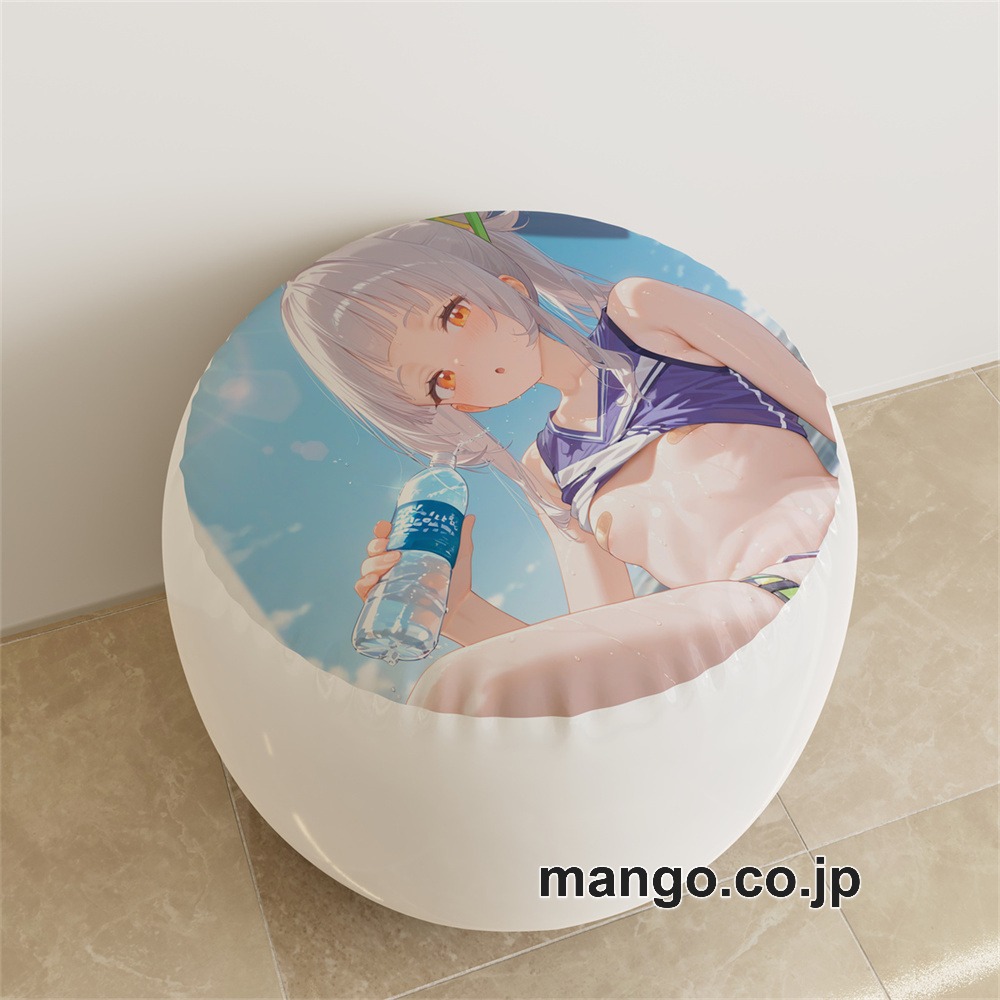 【紳士向け】PVC ラウンドスツール アニメ キャラクター【バーチャルYouTuber】紫咲シオンpvcスツールPVC製 キャラクターグッズ コレクション用 2