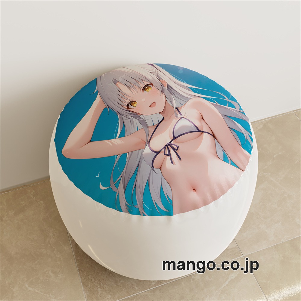 【紳士向け】PVC ラウンドスツール アニメ キャラクター【エンジェルビーツ】立華奏pvcスツールPVC製 キャラクターグッズ コレクション用 1