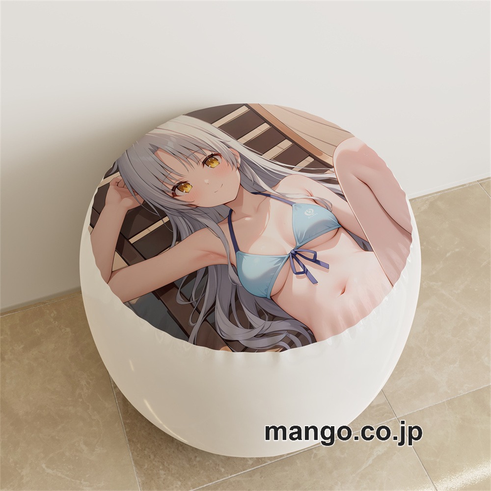 【紳士向け】PVC ラウンドスツール アニメ キャラクター【エンジェルビーツ】立華奏pvcスツールPVC製 キャラクターグッズ コレクション用