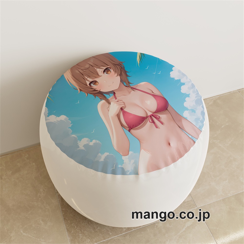 【紳士向け】PVC ラウンドスツール アニメ キャラクター【ダンまち】リリルカpvcスツールPVC製 キャラクターグッズ コレクション用