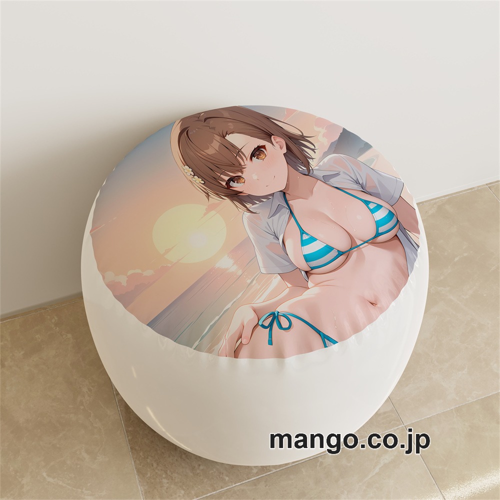 【紳士向け】PVC ラウンドスツール アニメ キャラクター【とある科学の超電磁砲】御坂美琴pvcスツールPVC製 キャラクターグッズ コレクション用 2
