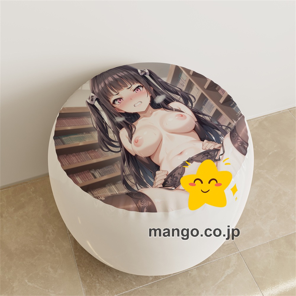 【紳士向け】PVC ラウンドスツール アニメ キャラクター【ロザリオとバンパイア】橙条瑠妃pvcスツールPVC製 キャラクターグッズ コレクション用 2