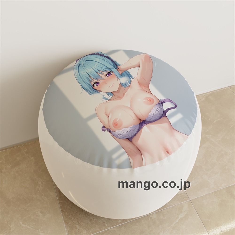 【紳士向け】PVC ラウンドスツール アニメ キャラクター【ロザリオとバンパイア】黒乃胡夢pvcスツールPVC製 キャラクターグッズ コレクション用 2