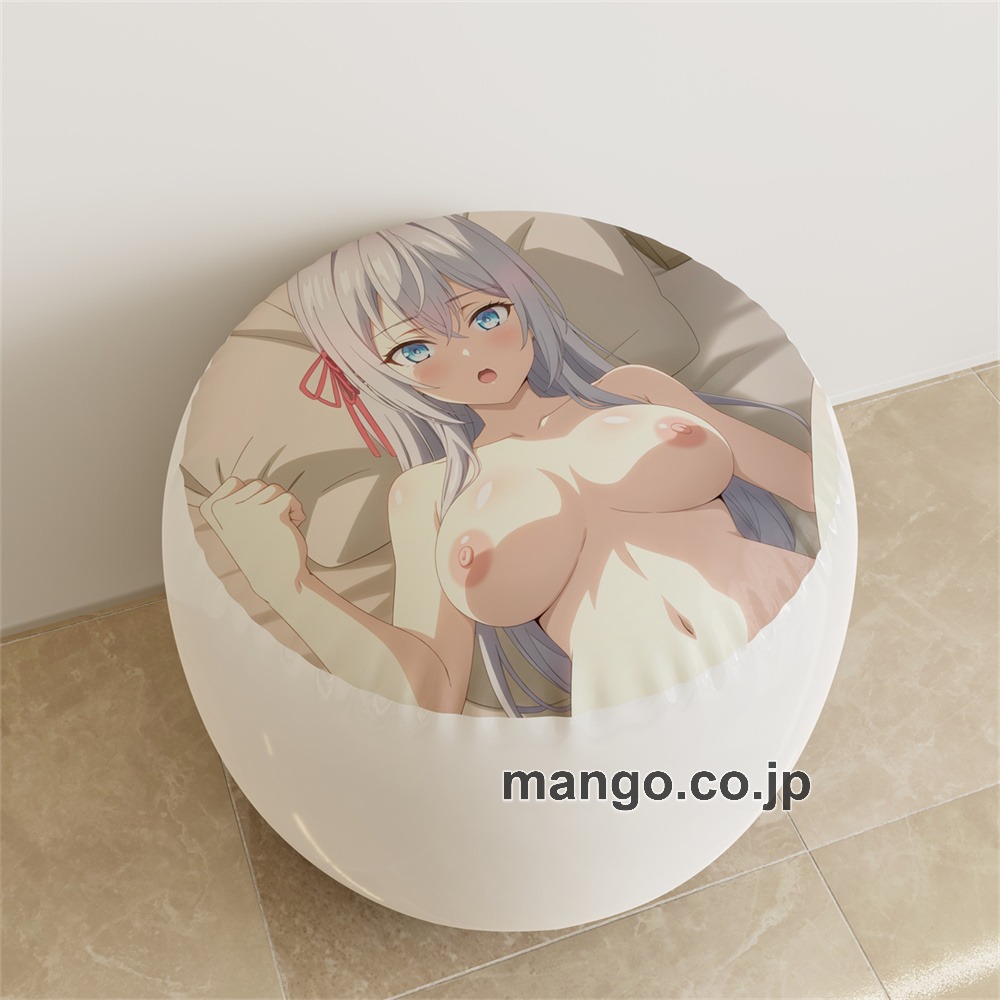 【紳士向け】PVC ラウンドスツール アニメ キャラクター【時々ボソッとロシア語でデレる隣のアーリャさん】アリサpvcスツールPVC製 キャラクターグッズ コレクション用