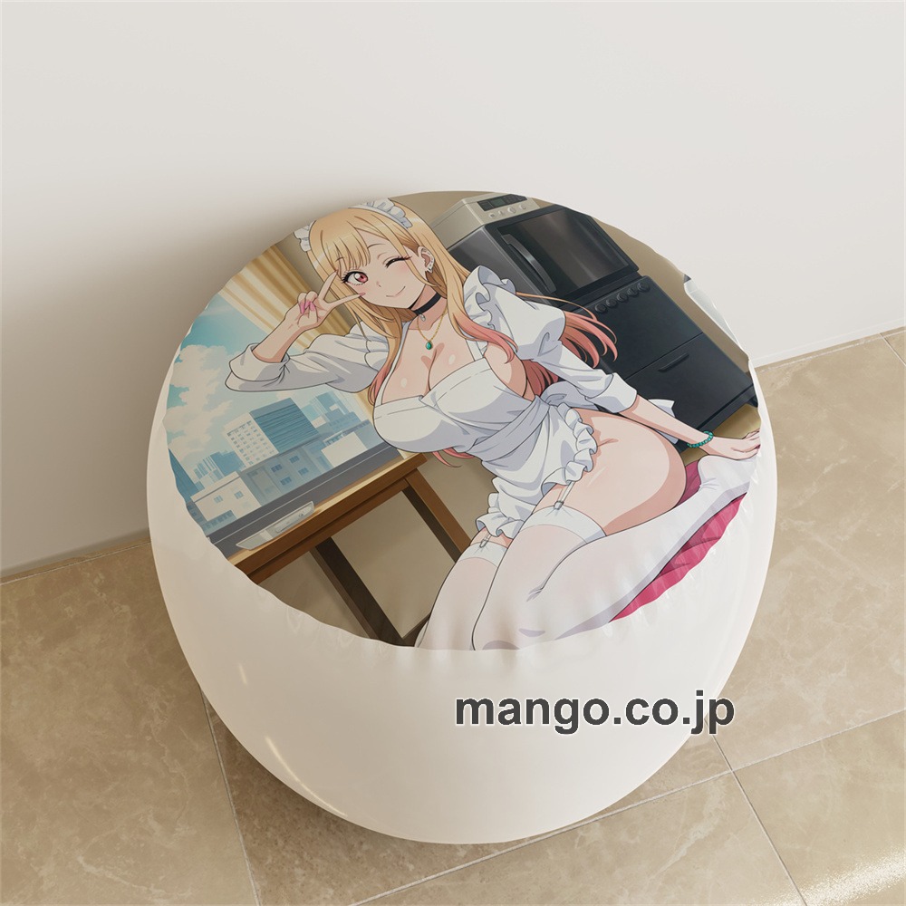 【紳士向け】PVC ラウンドスツール アニメ キャラクター【その着せ替え人形は恋をする】喜多川海夢pvcスツールPVC製 キャラクターグッズ コレクション用 1