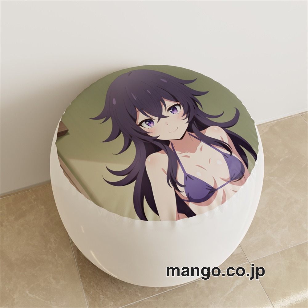 PVC ラウンドスツール アニメ キャラクター【Lv2からチートだった元勇者候補のまったり異世界ライフ】ベラノpvcスツールPVC製 キャラクターグッズ コレクション用 2
