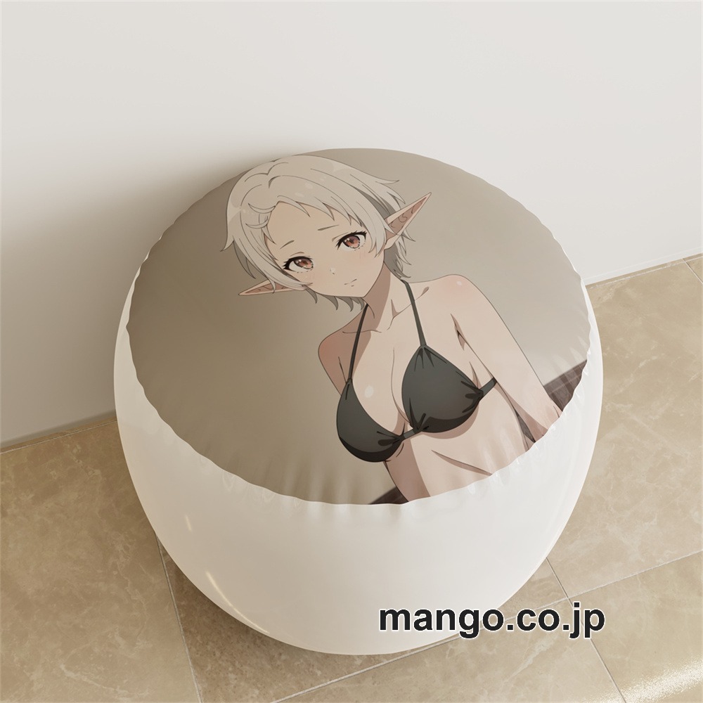 PVC ラウンドスツール アニメ キャラクター【無職転生】シルフィエットpvcスツールPVC製 キャラクターグッズ コレクション用 2