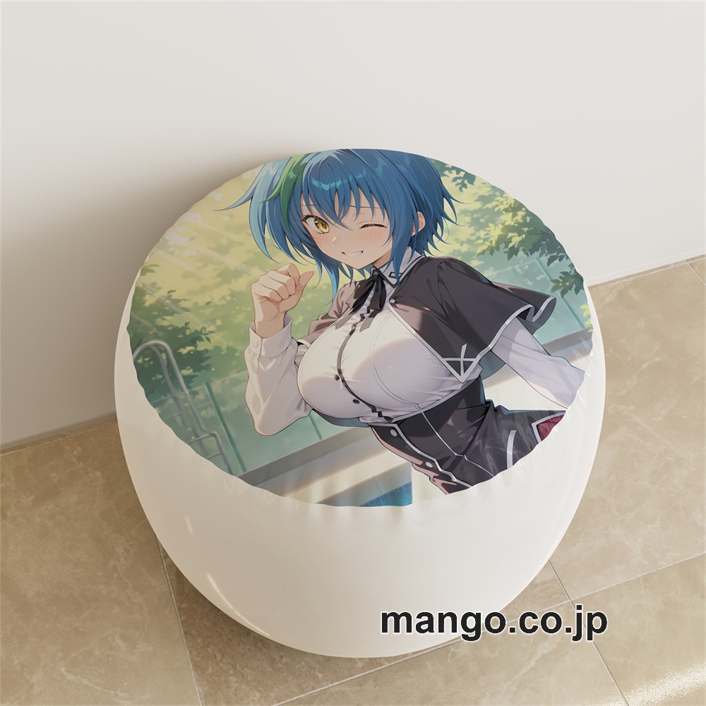 PVC ラウンドスツール アニメ キャラクター【ハイスクールD×D】ゼノヴィアpvcスツールPVC製 キャラクターグッズ コレクション用