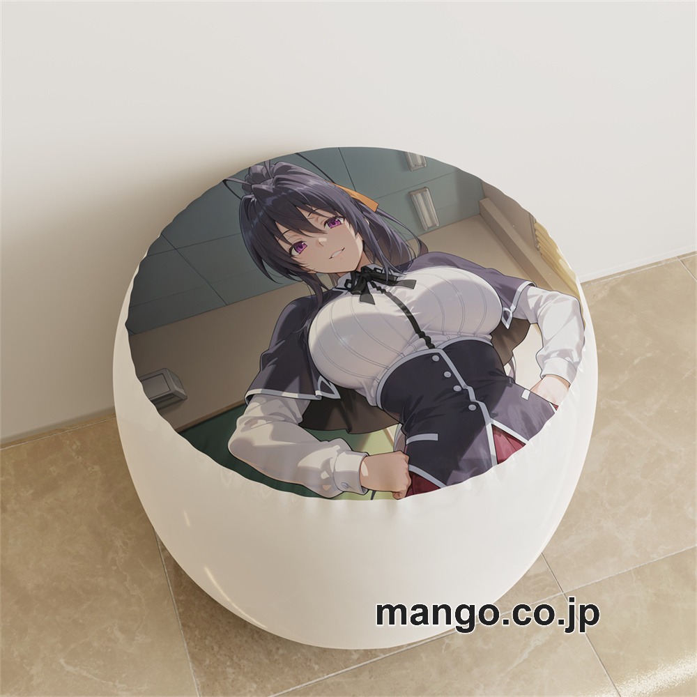 PVC ラウンドスツール アニメ キャラクター【葛城ミサト】極上の女体pvcスツールPVC製 キャラクターグッズ コレクション用