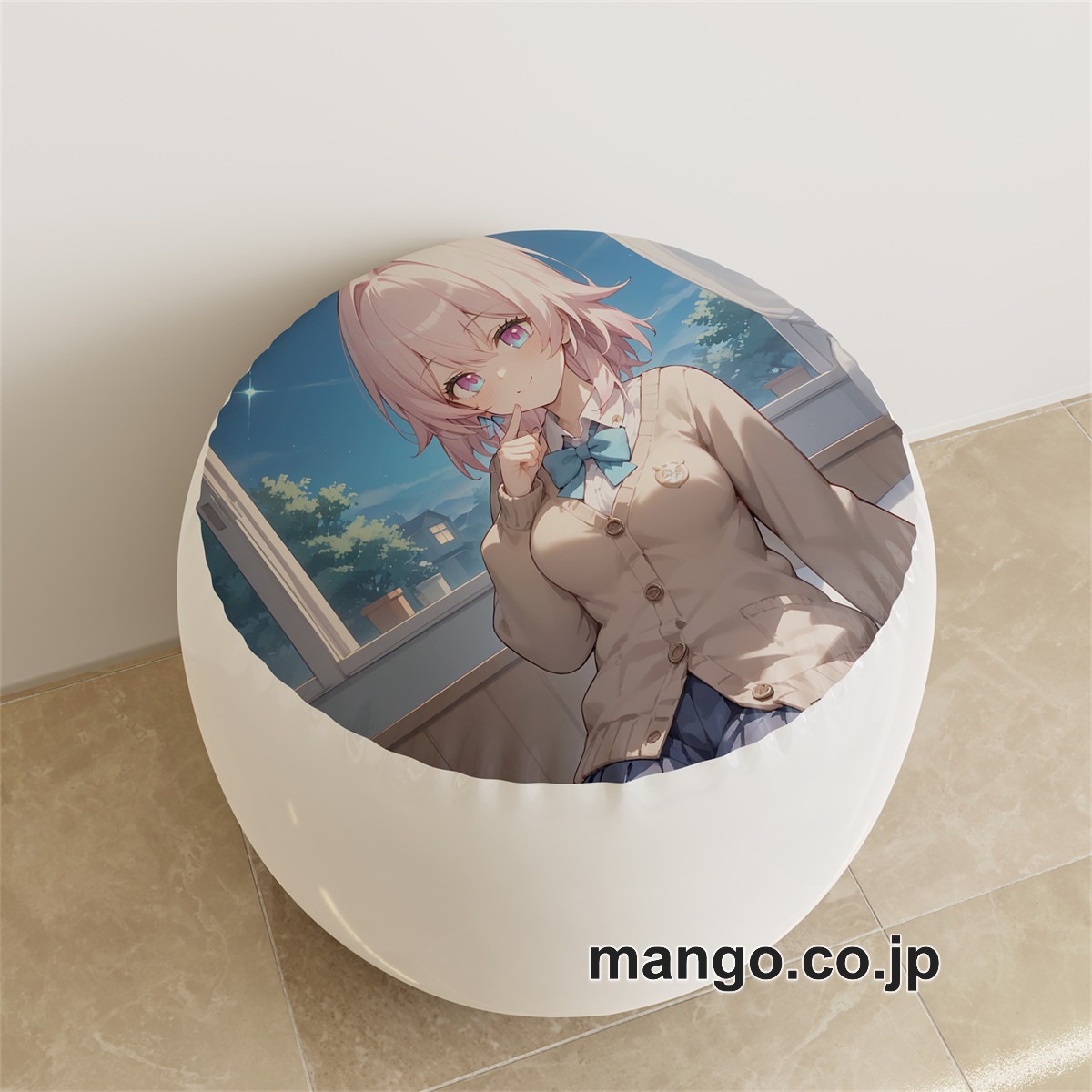 PVC ラウンドスツール アニメ キャラクター【崩壊スターレイル】三月なのかpvcスツールPVC製 キャラクターグッズ コレクション用